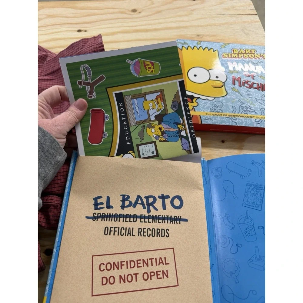 Bart Simpson's Manual of Mischief by Matt Groening (2014,‎ Hardcover)